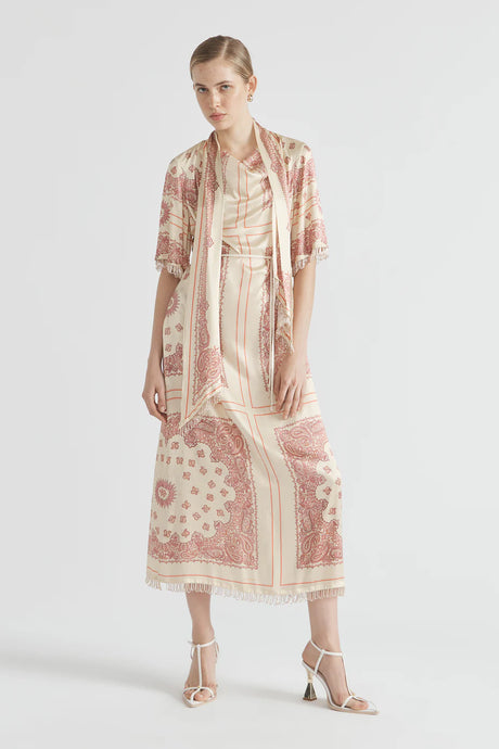 Bennie Wrap Neck Maxi - Gogi