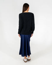 Load image into Gallery viewer, Kate V Neck Knit - Black