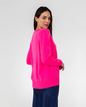 Load image into Gallery viewer, Kate V Neck Knit - Dayglo