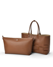 Load image into Gallery viewer, Kensington Tote - Tan Saffiano