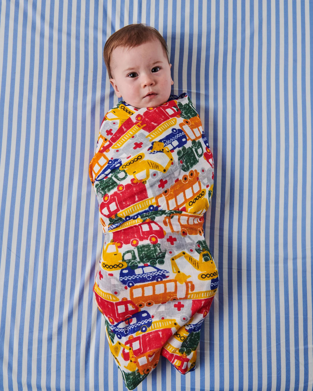 Swaddle Bamboo - Big Wheels