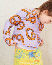 Load image into Gallery viewer, Rash Vest - Pretzels Lilac