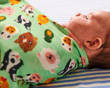 Load image into Gallery viewer, Swaddle Bamboo - Farm Friends