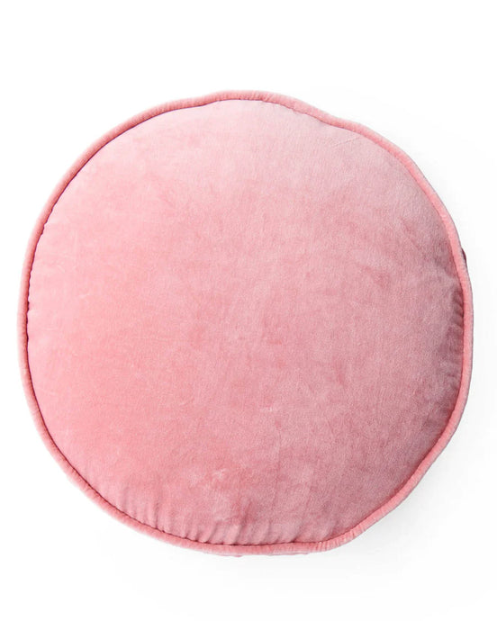 Round Pea Cushion - Dusty Rose