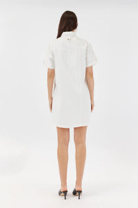 Sarah Boxey Denim Dress - White Wash