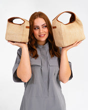 Load image into Gallery viewer, Linton Crossbody Large - Tan Weave