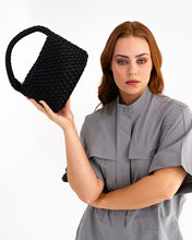 Load image into Gallery viewer, Linton Crossbody - Black Plait