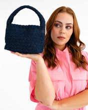 Load image into Gallery viewer, Linton Crossbody - Dark Denim Plait