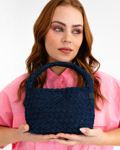 Load image into Gallery viewer, Linton Crossbody - Dark Denim Plait