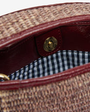 Load image into Gallery viewer, Linton Crossbody - Burgundy Weave