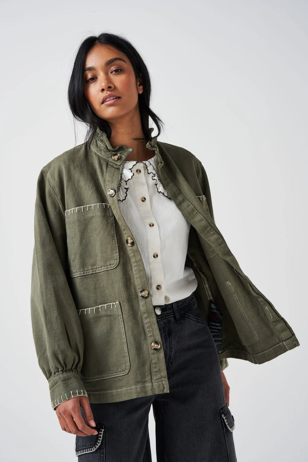 Pablo jacket - Khaki