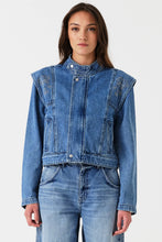 Load image into Gallery viewer, June Embroidered Denim Jacket - Malibu