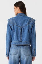 Load image into Gallery viewer, June Embroidered Denim Jacket - Malibu