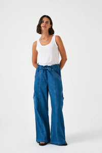 Juno Pant - Azure