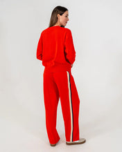 Load image into Gallery viewer, Speed Stripe Lounge Pant - Poppy Sport