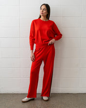 Load image into Gallery viewer, Speed Stripe Lounge Pant - Poppy Sport