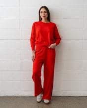 Load image into Gallery viewer, Speed Stripe Lounge Pant - Poppy Sport