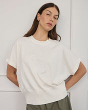 Load image into Gallery viewer, Lucy Knit Tee - Cream