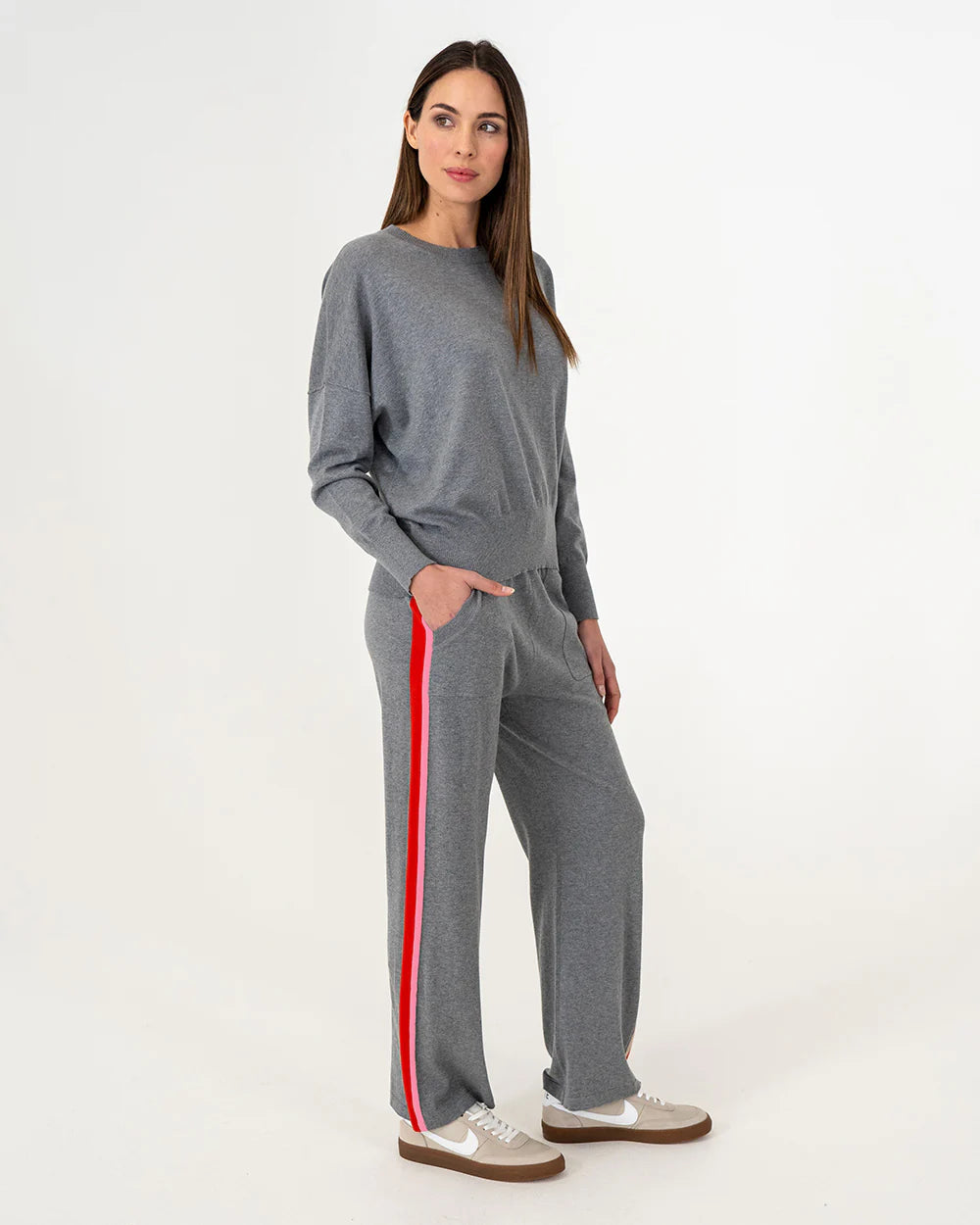 Speed Stripe Lounge Pant - Thunder Grey Sport