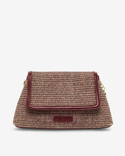 Load image into Gallery viewer, Lugano Crossbody - Burgundy Weave