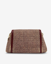 Load image into Gallery viewer, Lugano Crossbody - Burgundy Weave