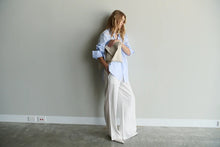 Load image into Gallery viewer, Florence Shirt - Light Blue /White Stripe