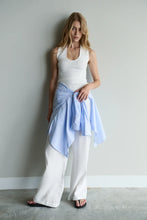 Load image into Gallery viewer, Florence Shirt - Light Blue /White Stripe