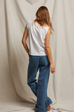 Load image into Gallery viewer, Margot V Neck Tank Top - White