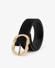 Load image into Gallery viewer, Maddie Belt - Black Suede