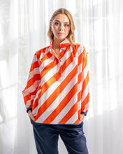 Load image into Gallery viewer, Madrid Blouse - Diagonal Print