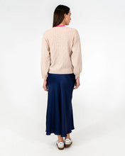 Load image into Gallery viewer, Contrast Marcella Knit - Blush / Dayglo