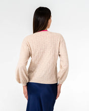 Load image into Gallery viewer, Contrast Marcella Knit - Blush / Dayglo
