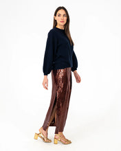Load image into Gallery viewer, Contrast Marcella Knit - Navy
