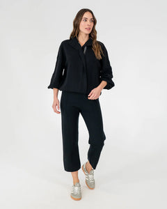 Aspen Cropped Pant - Black