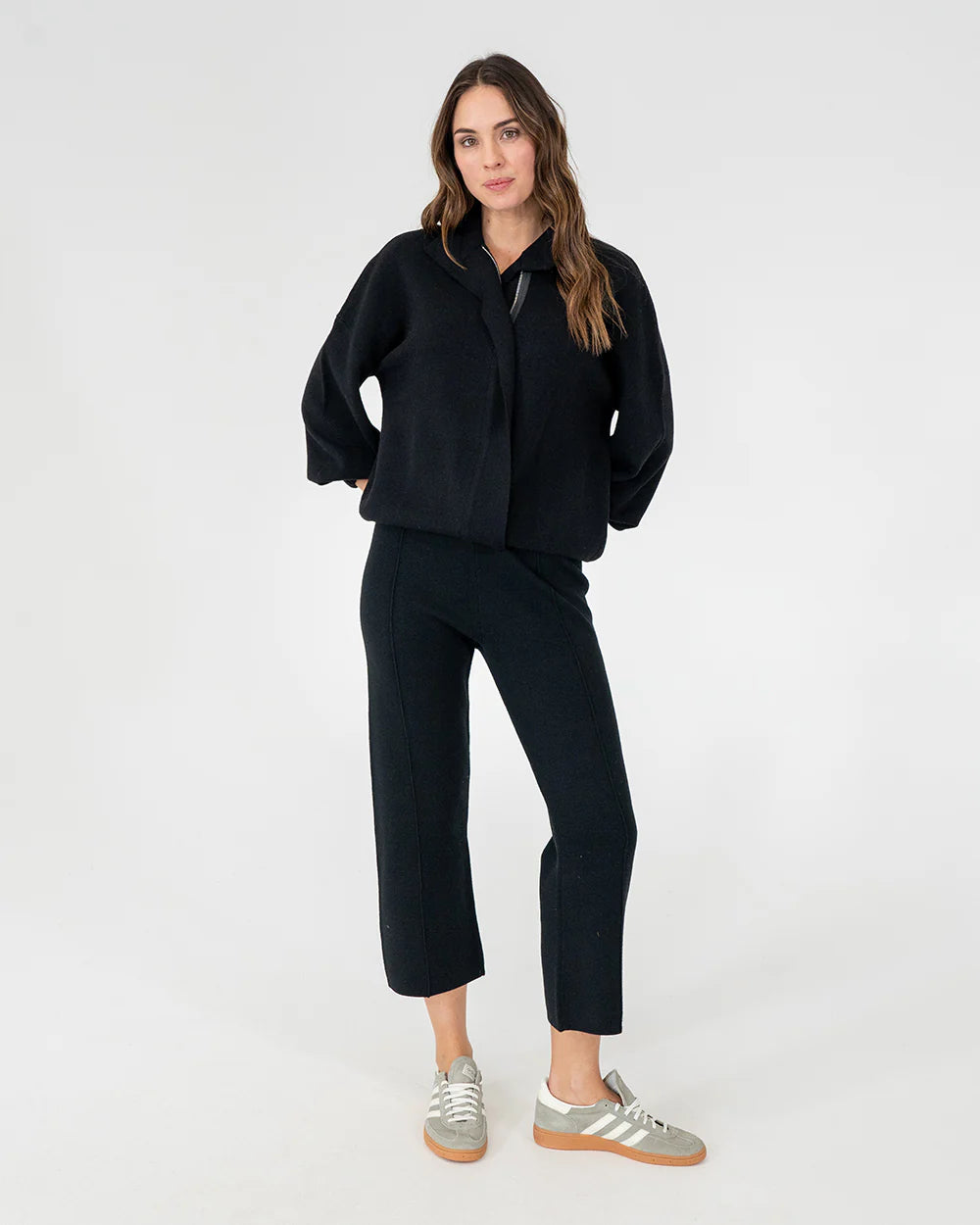 Aspen Cropped Pant - Black