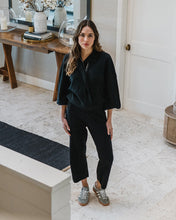 Load image into Gallery viewer, Aspen Cropped Pant - Black