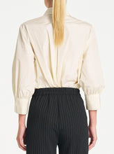 Load image into Gallery viewer, Ruffle Resort Shirt - Vanilla