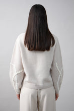 Load image into Gallery viewer, Sawyer Sweater - Alabaster/ Cloud
