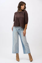 Load image into Gallery viewer, Eliza Tee - Dark chocolate