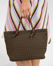 Load image into Gallery viewer, Michigan Tote - Khaki Neo Plait