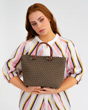 Load image into Gallery viewer, Michigan Tote - Khaki Neo Plait