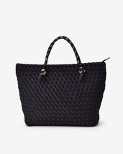 Load image into Gallery viewer, Michigan Tote - Black Neo Plait