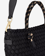 Load image into Gallery viewer, Michigan Tote - Black Neo Plait
