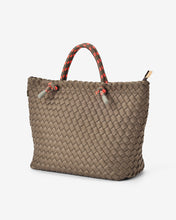 Load image into Gallery viewer, Michigan Tote - Khaki Neo Plait