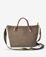 Load image into Gallery viewer, Michigan Tote - Khaki Neo Plait