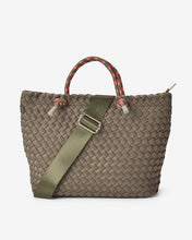 Load image into Gallery viewer, Michigan Tote - Khaki Neo Plait