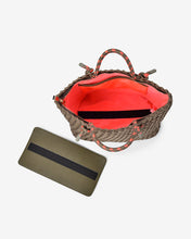Load image into Gallery viewer, Michigan Tote - Khaki Neo Plait