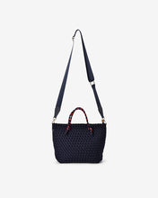 Load image into Gallery viewer, Michigan Tote - Navy Neo Plait