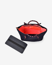 Load image into Gallery viewer, Michigan Tote - Navy Neo Plait