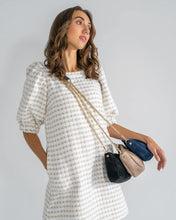 Load image into Gallery viewer, Mini Caterina Handbag - Navy Suede